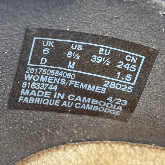 Clarks Carleigh Lulin Loafer Womens Size 8.5 Brown Slip On Comfort Shoes - Picture 7 of 9